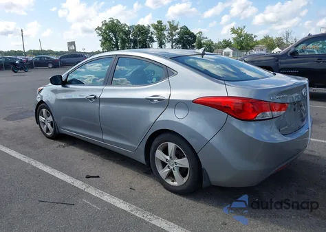 2013 Hyundai Elantra Gls/Limited from USA, damaged, VIN KMHDH4AE3DU931565